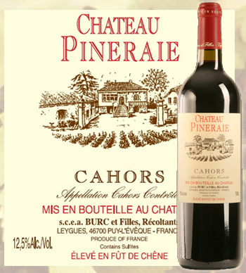 Wine Cahors Ch�teau Pineraie 2008