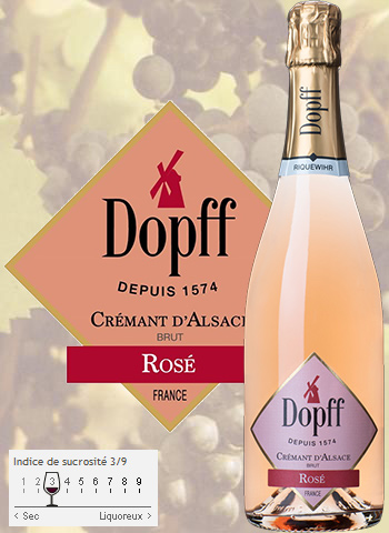 Crémant Brut Rosé Dopff au Moulin