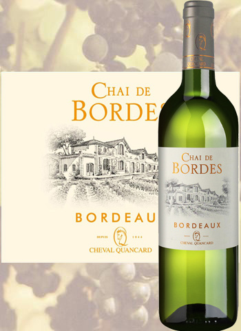 Chai De Bordes Blanc 2017 Bordeaux Cheval Quancard