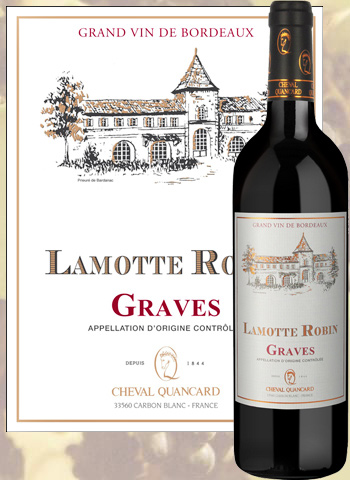 Lamotte Robin Magnum 2015 Graves Cheval Quancard