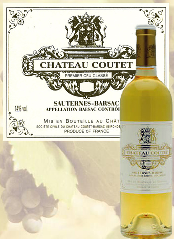 Château Coutet 2016 Grand Cru de Barsac
