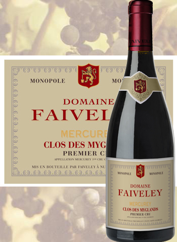 Mercurey Rouge 1er Cru Clos Des Myglands 2017 Faiveley