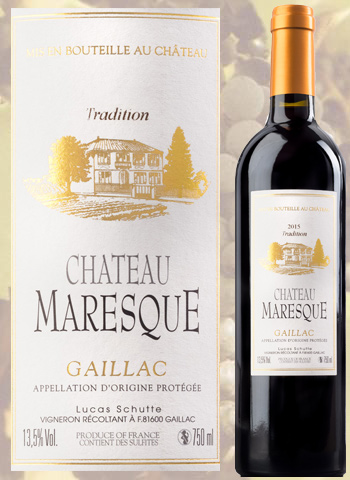 Château Maresque Tradition Rouge 2015 Gaillac