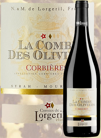 La Combe des Oliviers 2017 Corbières Lorgeril