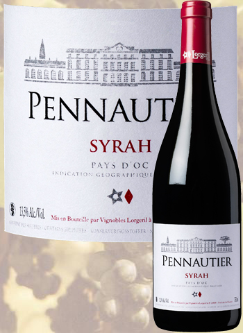 La Syrah de Pennautier 2017 Pays d'Oc Lorgeril