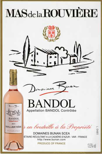 Mas de la Rouvière Rosé 2017 Bunan