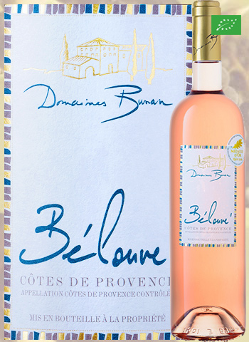 Côtes de Provence Bélouvé Rosé 2017 Magnum Bunan