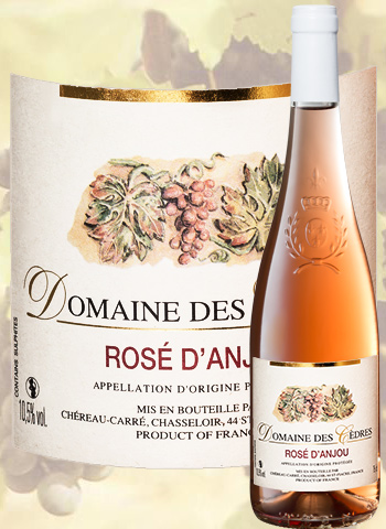 Domaine Des Cèdres 2016 Anjou Rosé Demi-Sec Marc Sechet