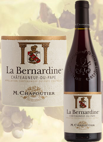 La Bernardine Rouge 2015 Châteauneuf-du-Pape Chapoutier